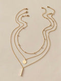 Boho Multi-Layer 3-Piece Choker Necklace Set