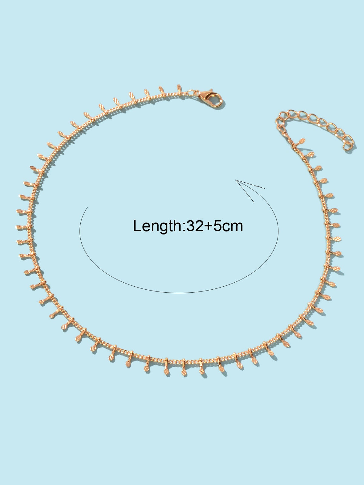Classic Dainty Thin Charm Choker Gold Short Chain Necklaces Minimalist Jewellery-3